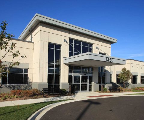 Entrance to Affinity Healthcare medical office facility