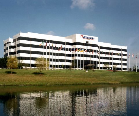 American Hotel Register Company corporate headquarters office building in Vernon Hills, Illinois
