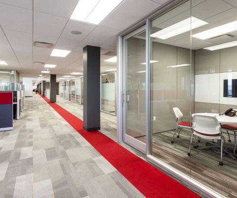 Office space at AMS Mechanical Systems corporate office