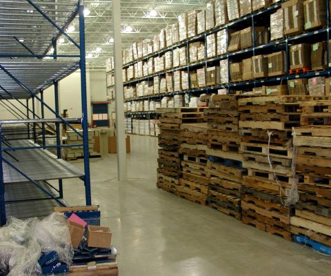 Warehouse at Aon Hewitt professional services building