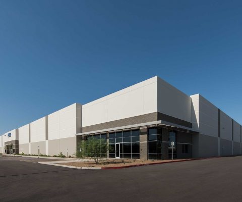 Exterior of Canal Crossing Logistics Center