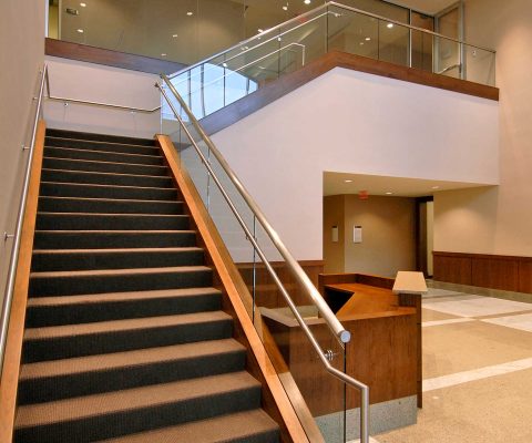 Stairway at Defense Acquisition University