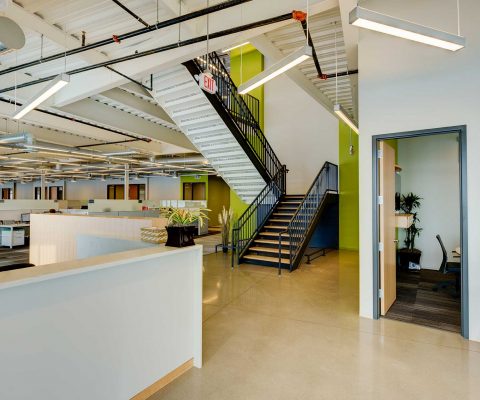 First floor office space at Design Ready Controls facility