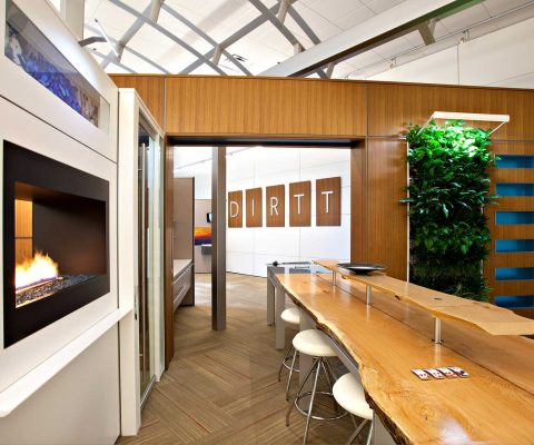 Conference room in DIRTT Environmental Solutions tenant suite