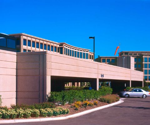Exelon Nuclear parking garage in Warrenville, Illinois
