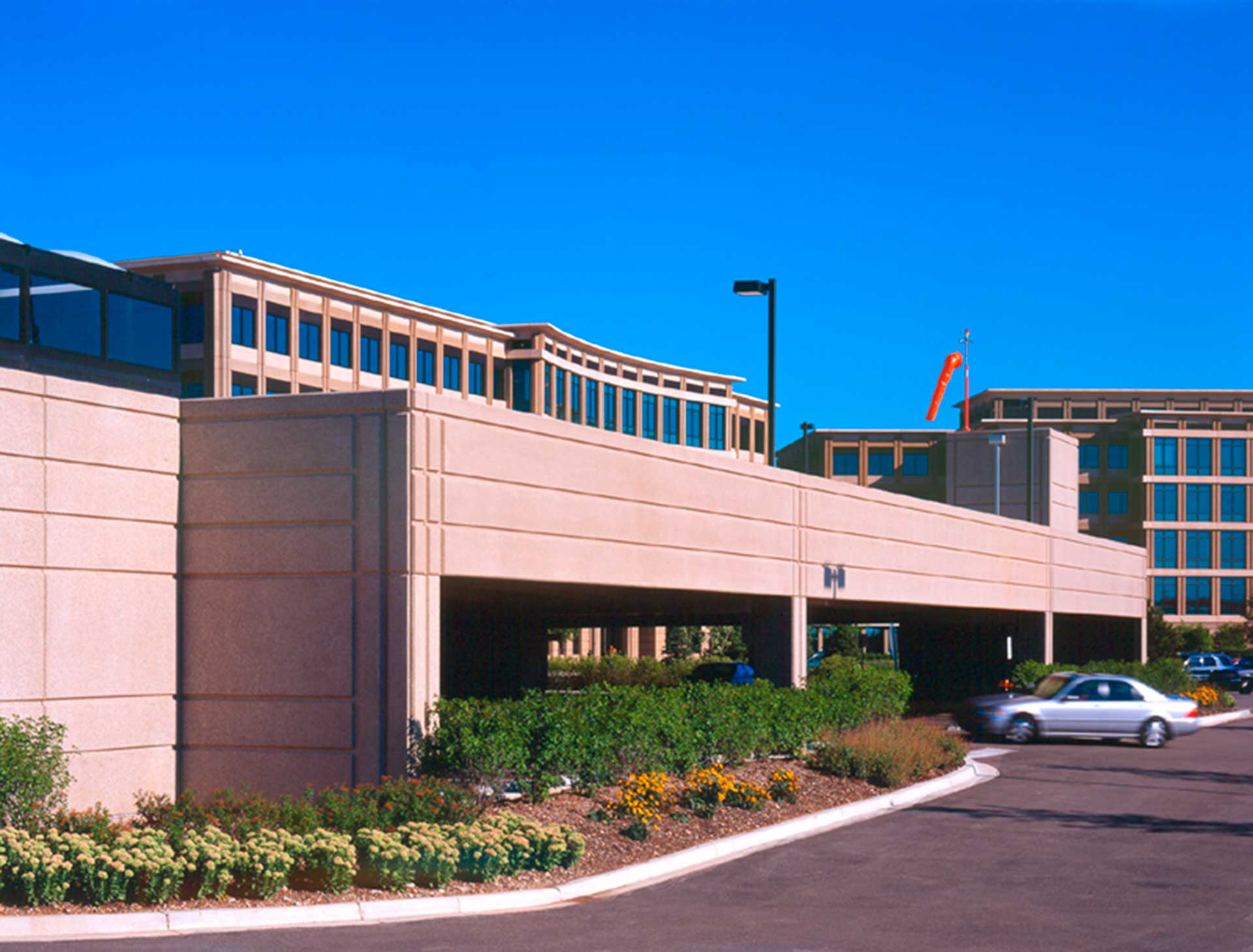 Exelon Nuclear parking garage in Warrenville, Illinois