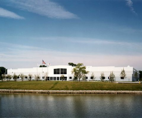 Exterior of Glacier Ice Arena