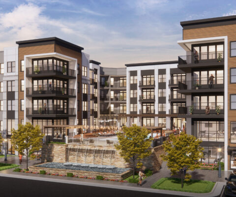 Rendering of Greenville, South Carolina Apartments