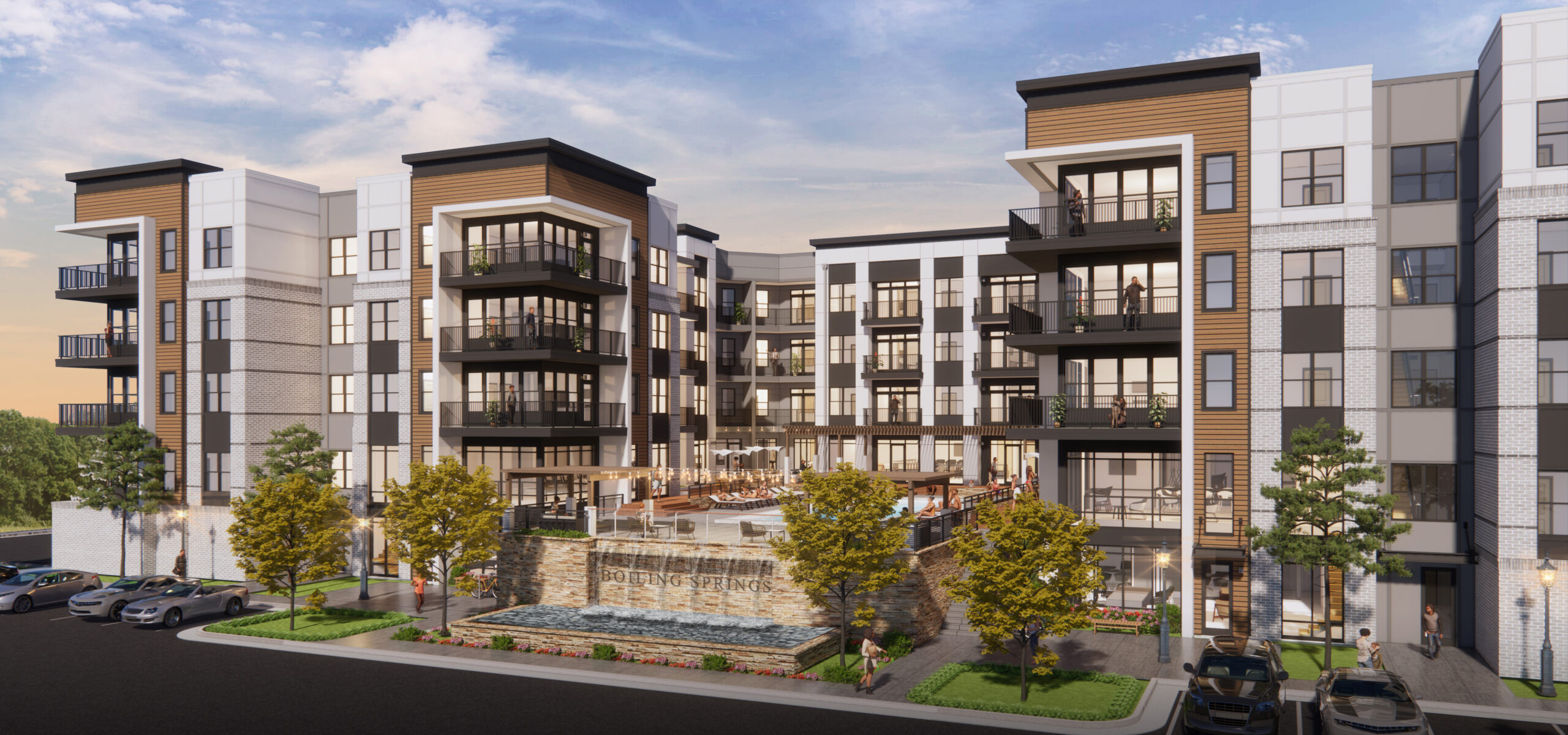 Rendering of Greenville, South Carolina Apartments
