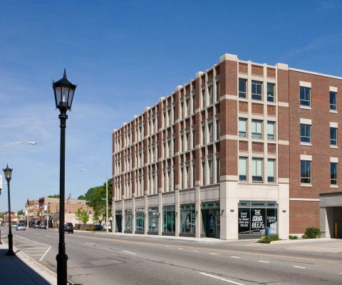 The Sugar Beet co-op grocery store at Grove Apartments