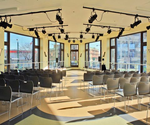 Interior of Logan Community Center
