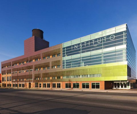 Exterior of Instituto Health Sciences Career Academy