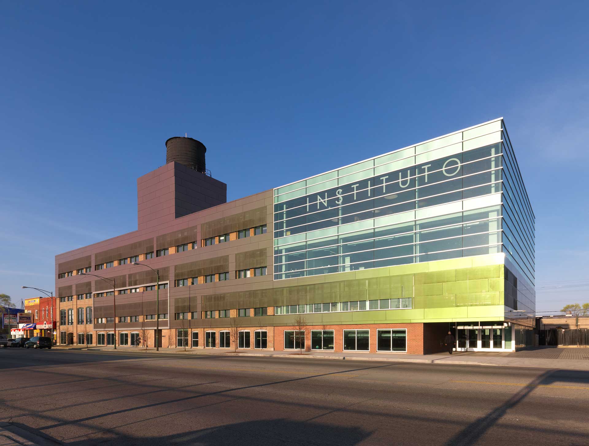 Exterior of Instituto Health Sciences Career Academy