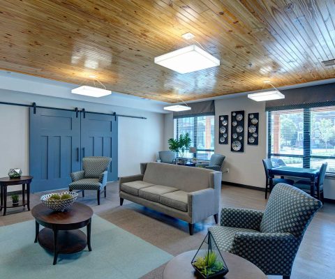 Sitting room at Mercy Housing at Mercy Park