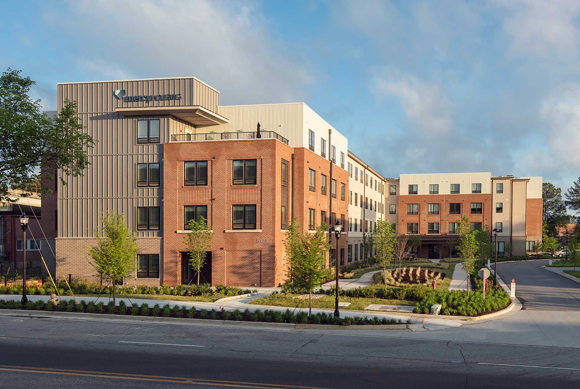 Exterior of Mercy Housing at Mercy Park