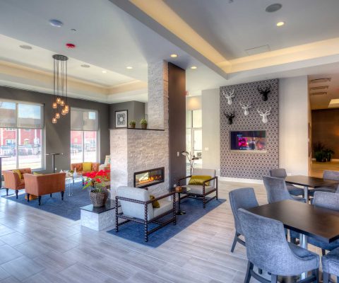 Lobby at Midtown Square apartments