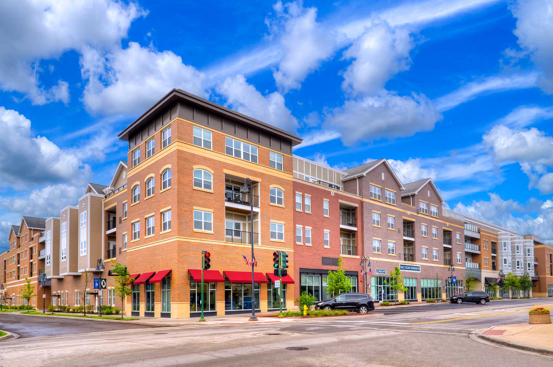 Midtown Square apartments and retail space