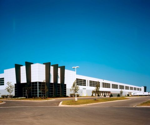Exterior of NFI Industries distribution center