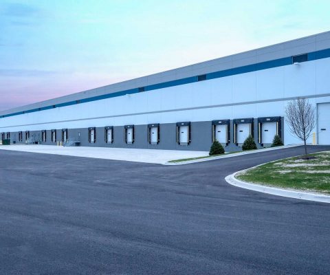 Loading docks at Northwest Pointe II