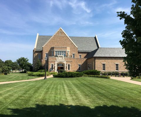 Exterior of Notre Dame Athletics Center