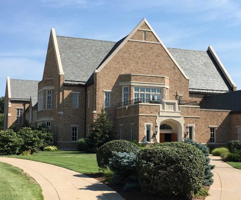Exterior of Notre Dame Athletics Center