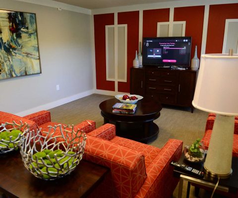 Community area at Oasis at Scholars Landing