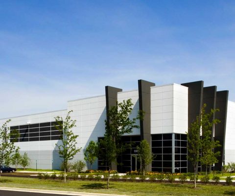 Exterior of Quantum Foods distribution facility