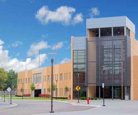 Randhurst Village mixed-use center and parking deck