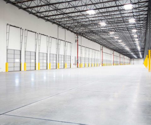 Interior of Redlands Logistics Center