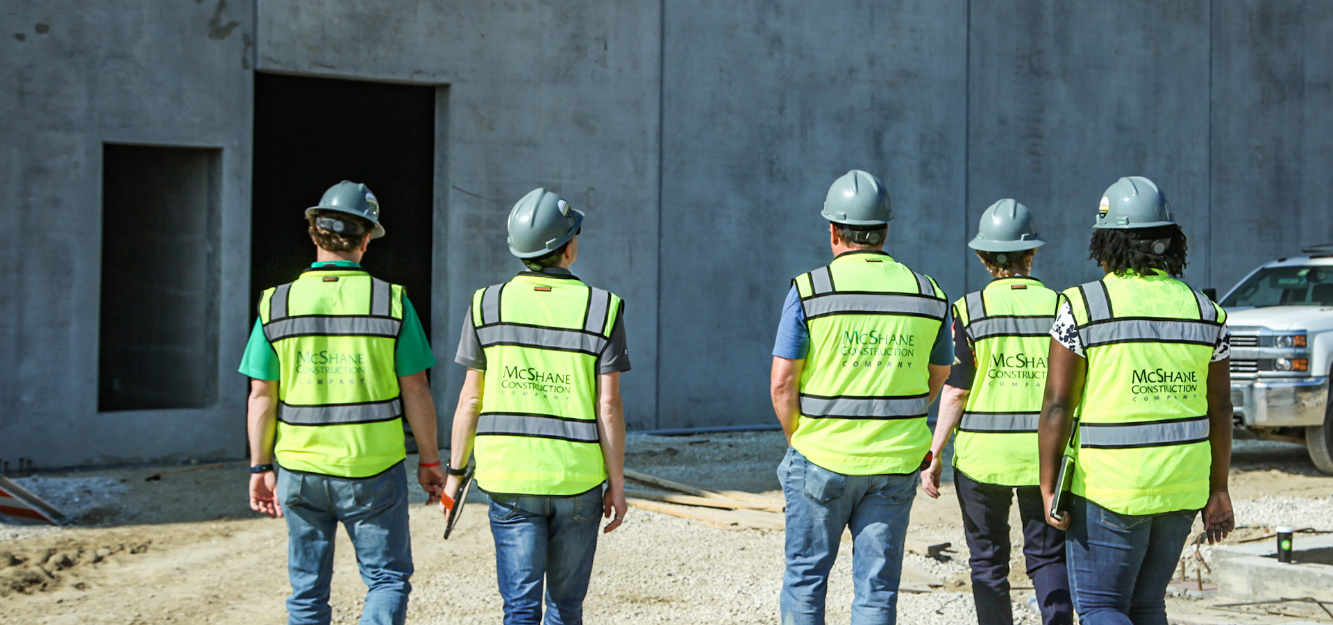 McShane Construction Company team members