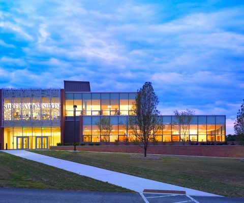 Exterior of the Valparaiso Arts & Sciences Building