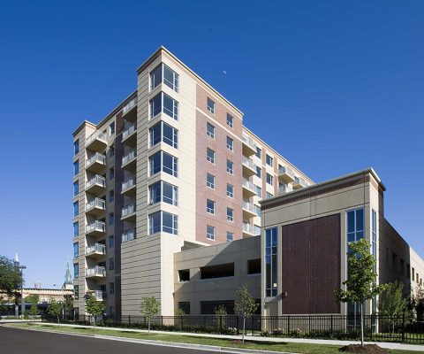 Exterior of Westhaven Park condominiums