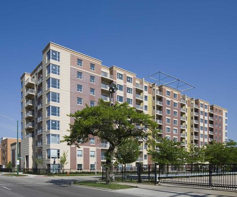 Exterior of Westhaven Park condominiums