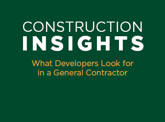 What Developers Look for in a General Contractor