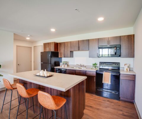 The Wildwood at Main Unit Kitchen